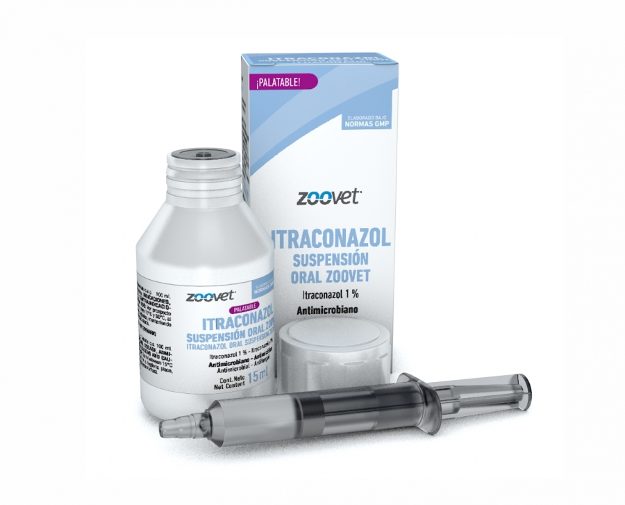 ZOOVET Itraconazole Oral Suspension 100 ml