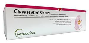 VETOQUINOL Clavaseptin 50 mg 10 Tablets