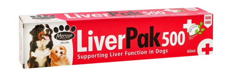 MERVUE | LiverPak 500 | 60 ml for Dogs NON GMO