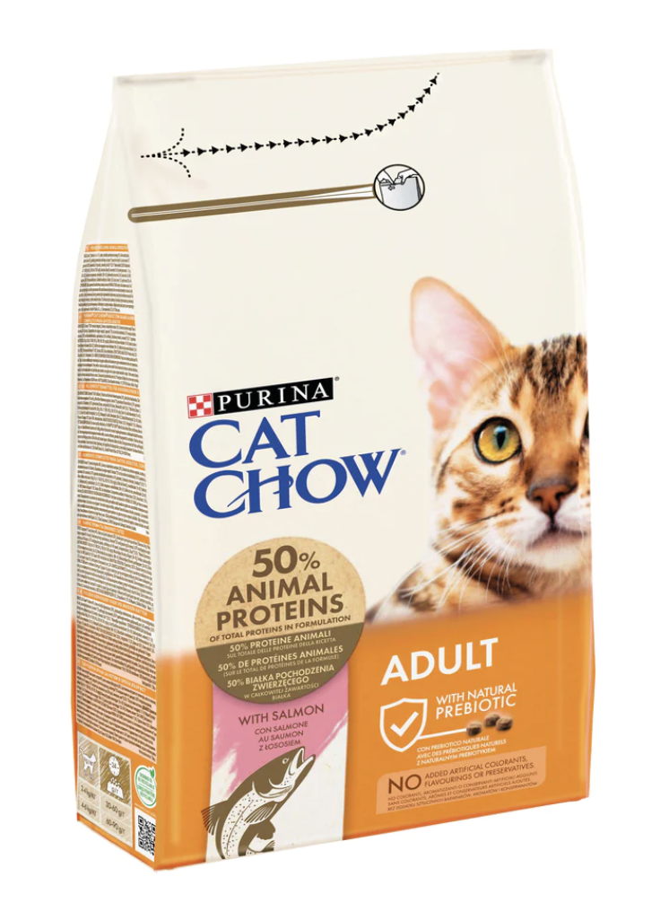 PURINA CAT CHOW Adult With Salmon 1.5 kg