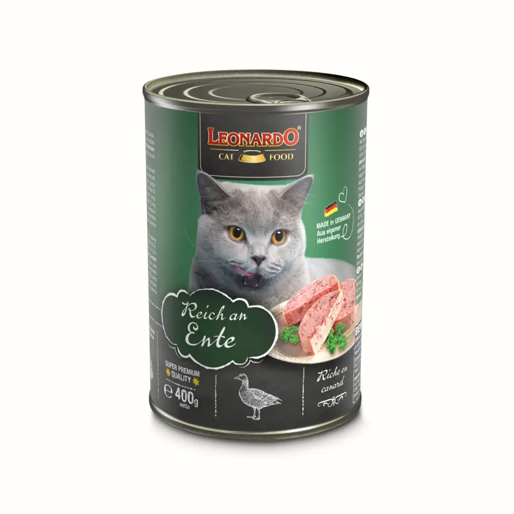 LEONARDO Duck Cat Wet Food 400 gm