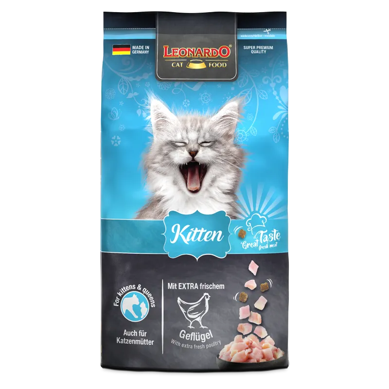 LEONARDO Kitten Poultry Dry Food 300 gm