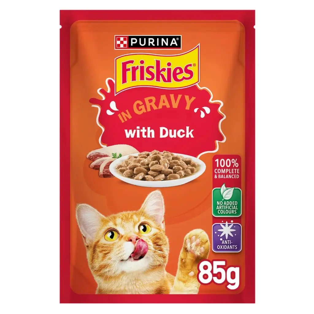 PURINA Friskies 5 Promises Cat Duck 85 gm