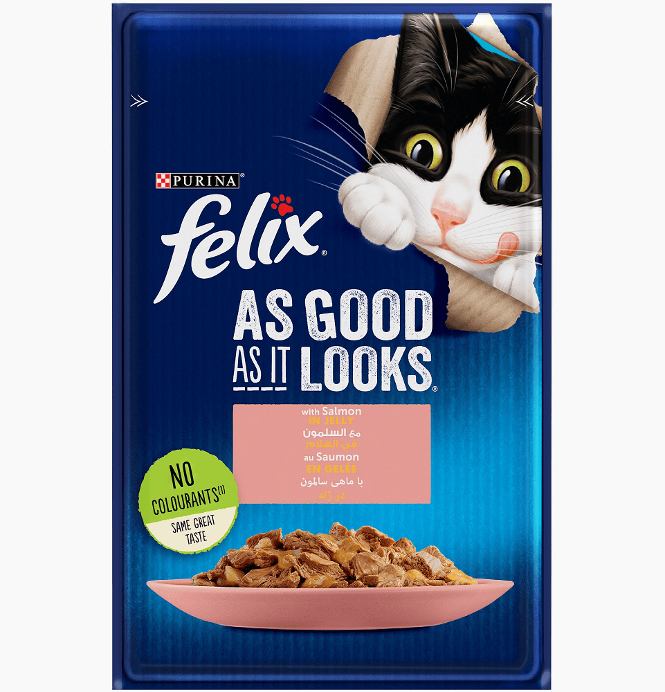 PURINA Felix With Salmon 85 gm