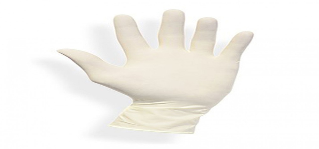 Latex Examination Gloves - M | 100 pieces