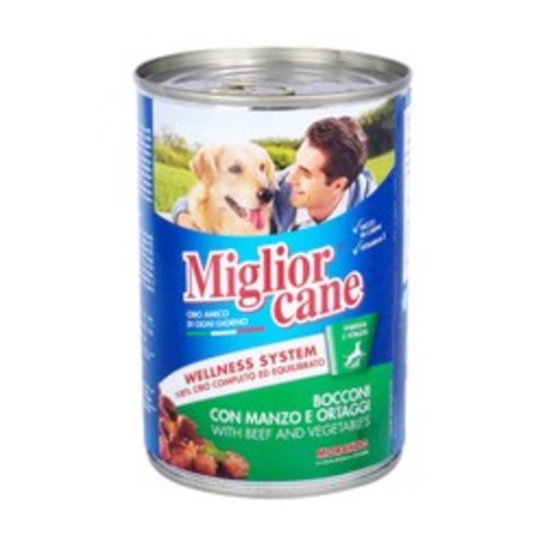 MORANDO Canine Miglior Cane Chunks Beef & Vegetables 405 gm