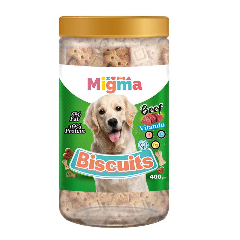 MIGMA Dog Biscuits Beef 400 gm