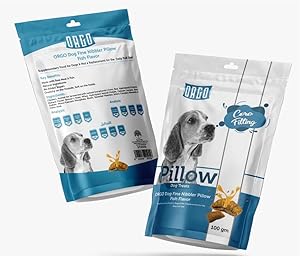 ORGO Pillow Dog Treats Fish 100 gm