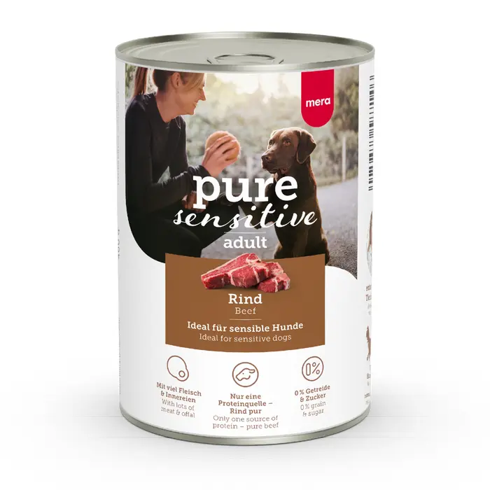 MERA Dog Pure Sensitive Beef 400 gm