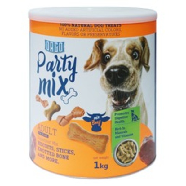 ORGO | PARTY MIX Dog Treats - Beef | 1 kg