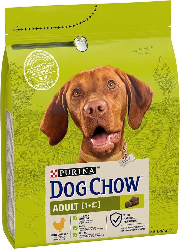 PURINA DOG CHOW Adult With Chicken 2.5 kg