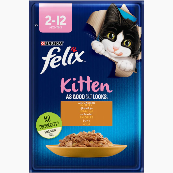 PURINA Felix Kitten With Chicken 85 gm