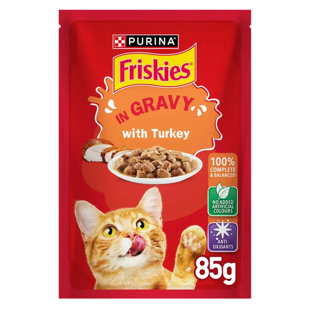 PURINA Friskies 5 Promises Cat Turkey 85 gm