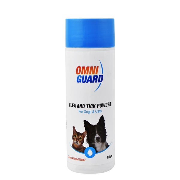 OMNIMAX | OMNIGUARD Flea & Tick - Powder | 150 gm