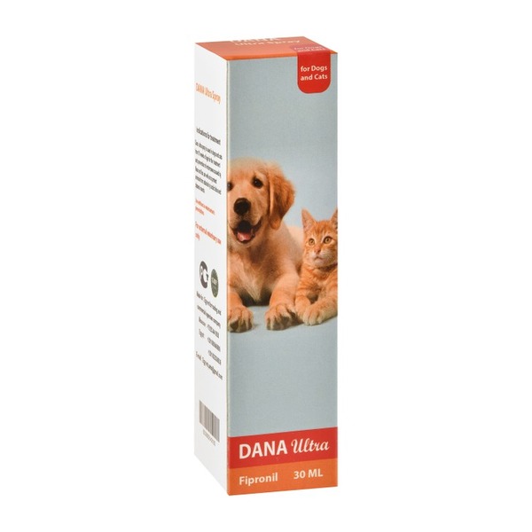 DANA Ultra Fleas & Ticks Spray 30 ml