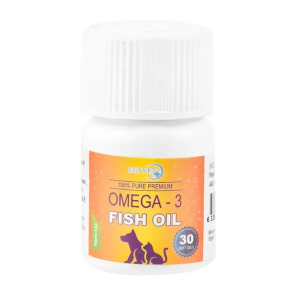 EGYVET | OMEGA-3 Fish Oil | 30 soft gels