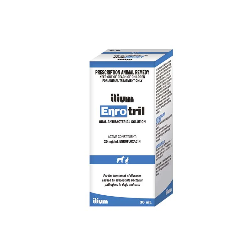 TROY Ilium Enrotril Oral Antibacterial Solution 30 ml (UAE Stock)