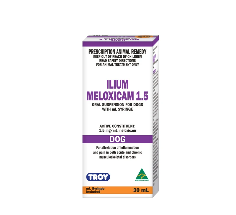 TROY Ilium Meloxicam Suspension 1.5 For Dog 10 ml