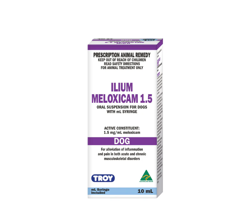 TROY Ilium Meloxicam Suspension 1.5 For Dog 10 ml