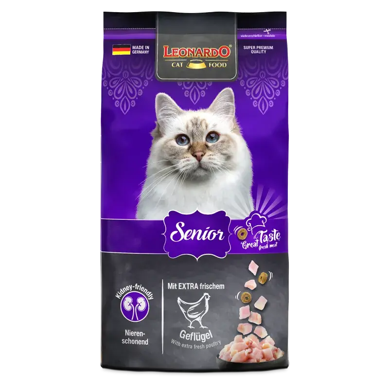 LEONARDO | CAT FOOD - SENIOR | 1.8 kg