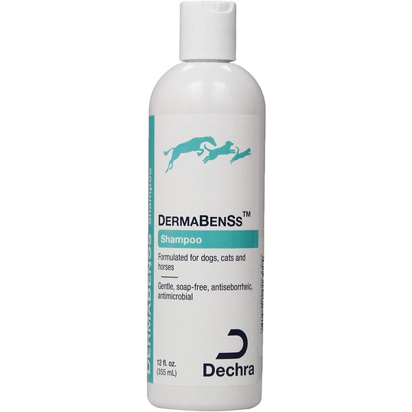 DECHRA Dermabenss Shampoo 355 ml For Dogs, Cats and Horses (UAE Stock, GCC Deliverable, Other Country)