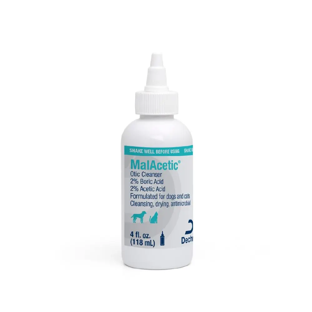 DECHRA Malacetic Otic Cleanser 118 ML For Dogs and Cats