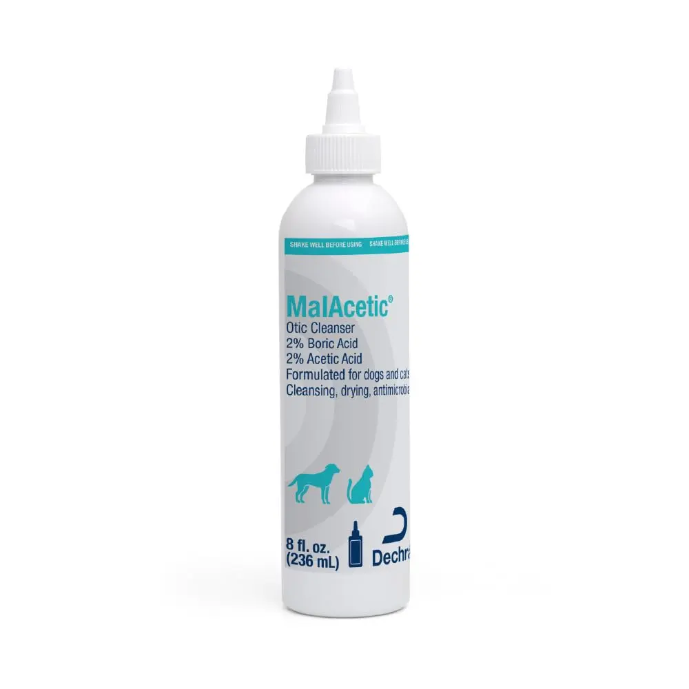 DECHRA Malacetic Otic Cleanser 236 ML For Dogs and Cats