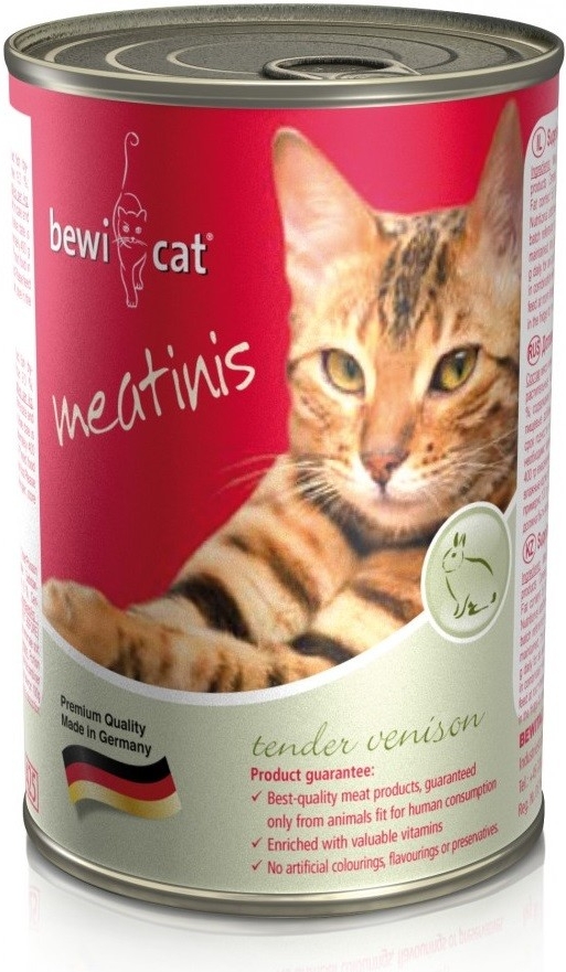 BEWI Cat Meatinis With Tender Venison 400 gm