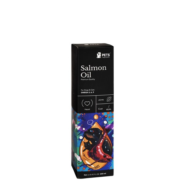 PETS REPUBLIC Salmon Oil 250 ml (Egypt Stock)