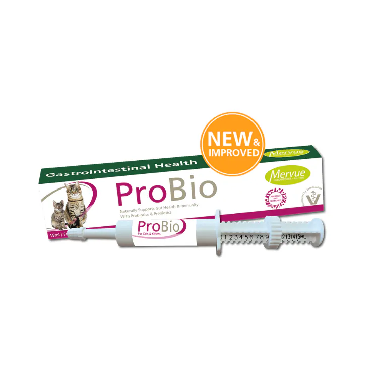 MERVUE ProBio Plus Cat & Kitten Paste 15 ml Gut Health and Immunity