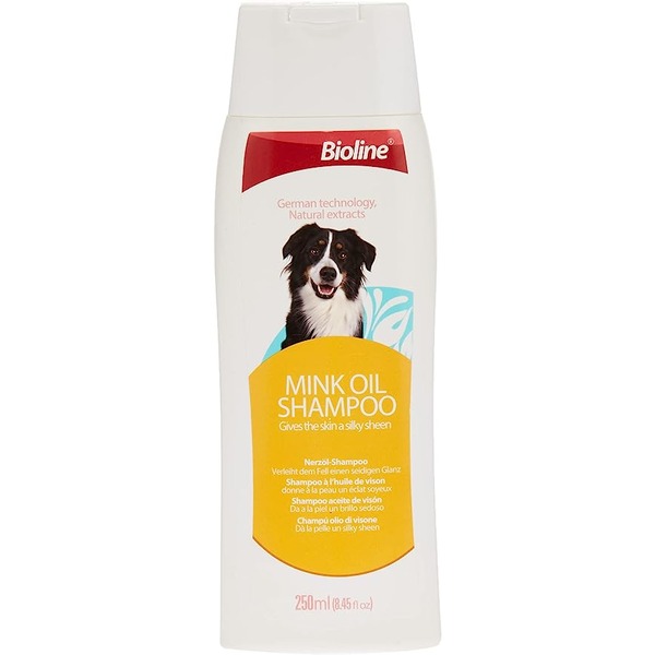 BIOLINE Mink Oil Dog Shampoo 250ml