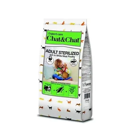CHAT & CHAT | ADULT CAT - STERILISED | 900 gm