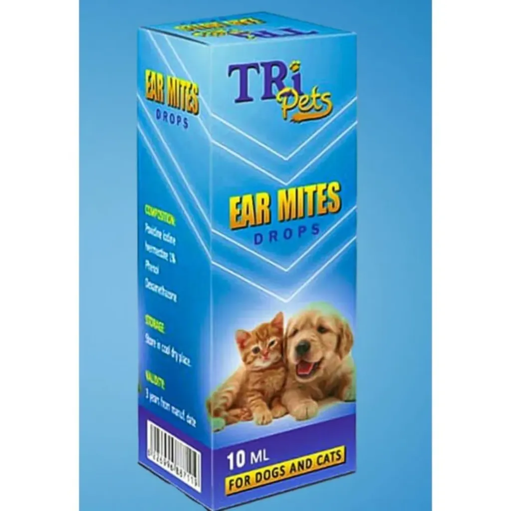 TRI PETS Ear Mites Drops 10 ml