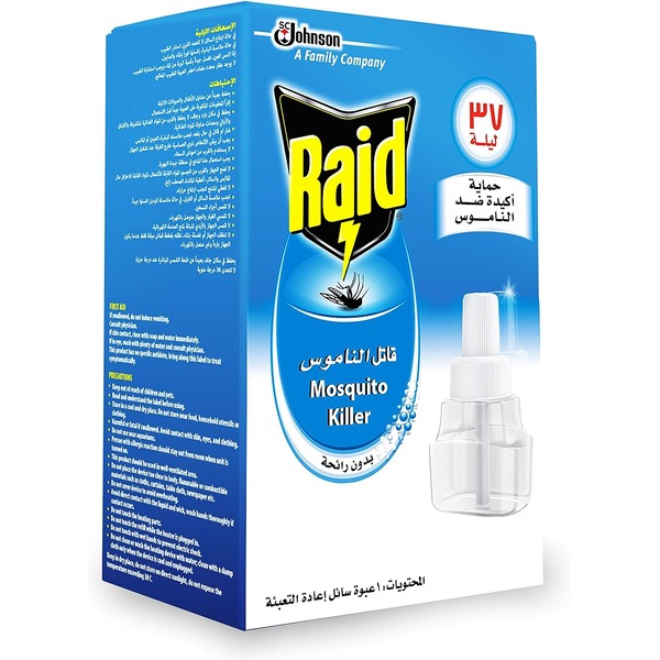 SC Johnson | Raid | Liquid Mosquito Repellent | 37 Nights