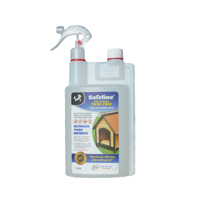 ELITE Safeline Pets House Ticks-Free 1 Litre (Egypt Stock)