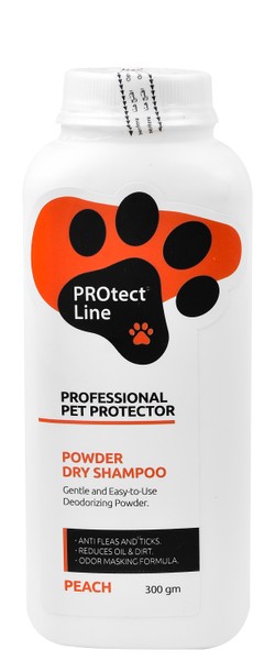 ELITE Protect Line Powder Dry Shampoo Peach 300 gm