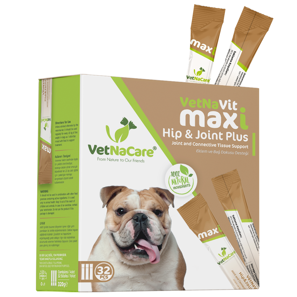 VETNACARE | VetNaVit MAXI HIP & JOINT PLUS | 32 sachets