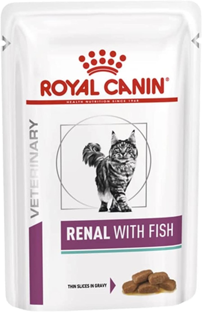 ROYAL CANIN | RENAL WITH FISH | 85 gm