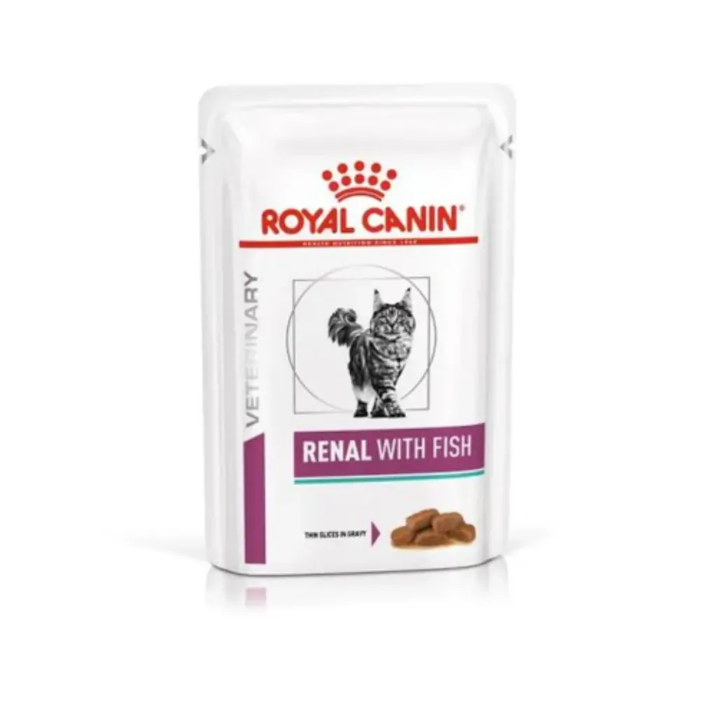 ROYAL CANIN Veterinary Renal With Fish 85 gm