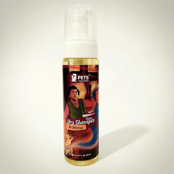 PETS REPUBLIC Foam Dry Shampoo Be Delicious 250 ml