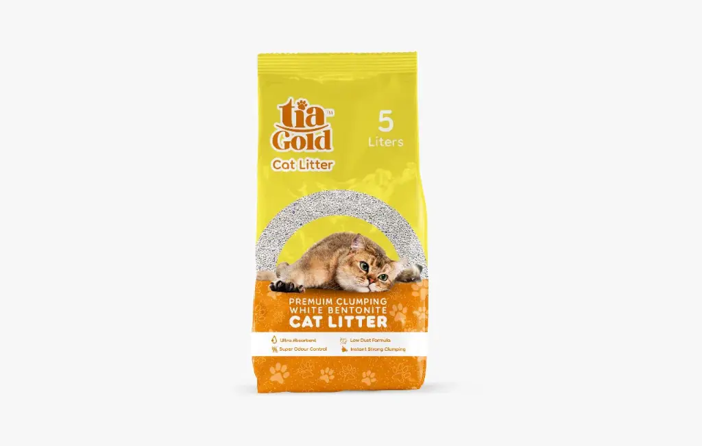 TIA GOLD Cat Litter Orange 5 L