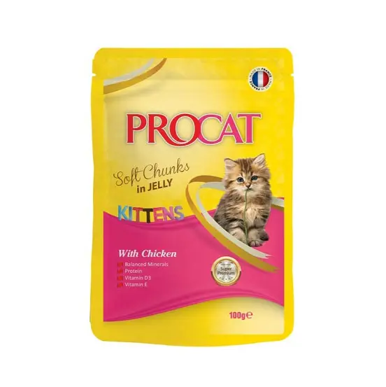 PROCAT | (KITTEN) SOFT CHUNCKS - Chicken | 100 gm