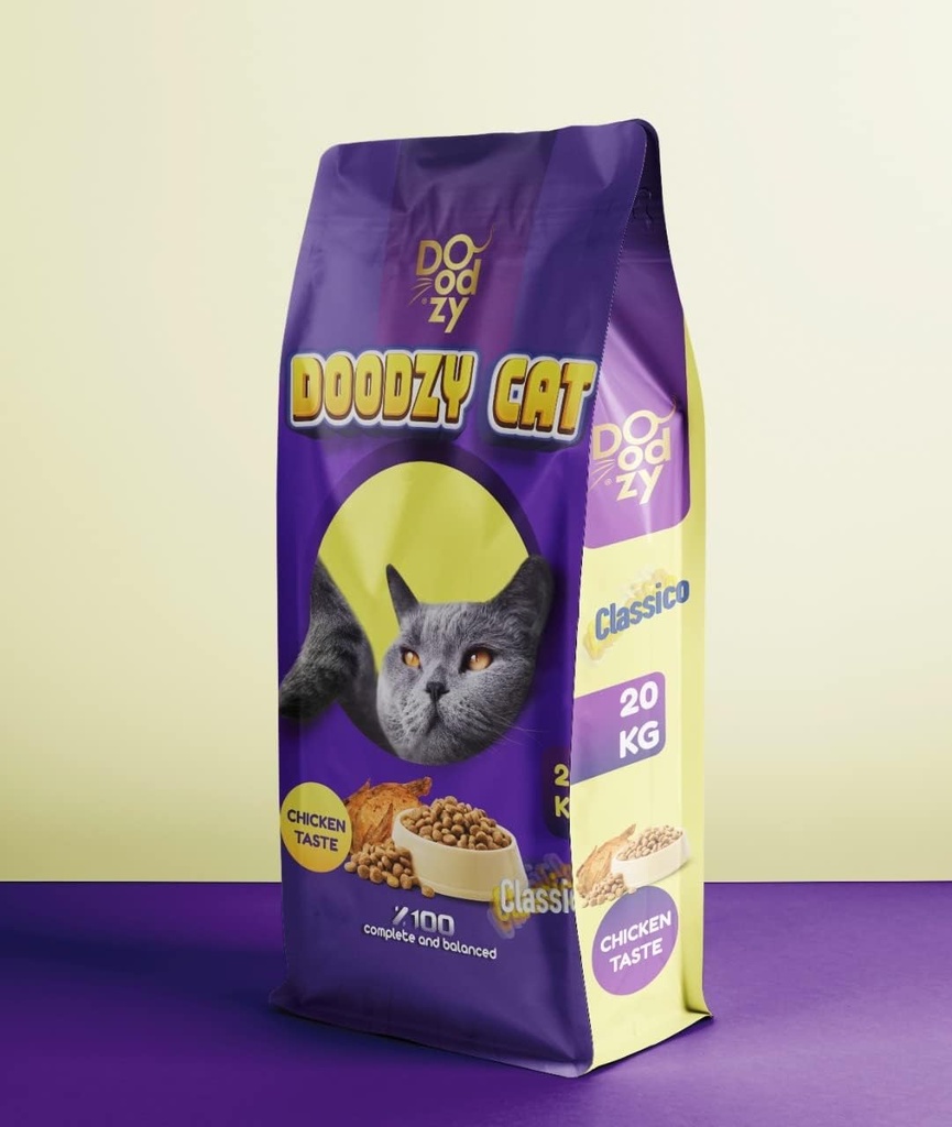 DOODZY Cat Food Classico 20 kg