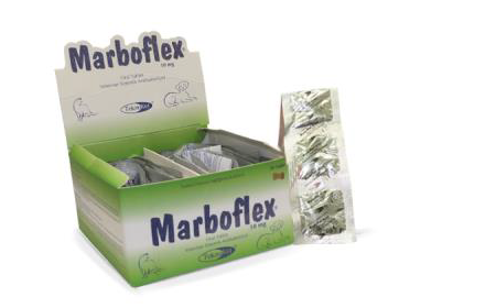 TEKNOVET Marboflex 10 mg 5 Tablets