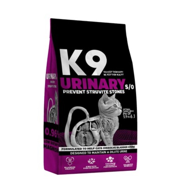 K9 Cats Urinary S/O 2 kg