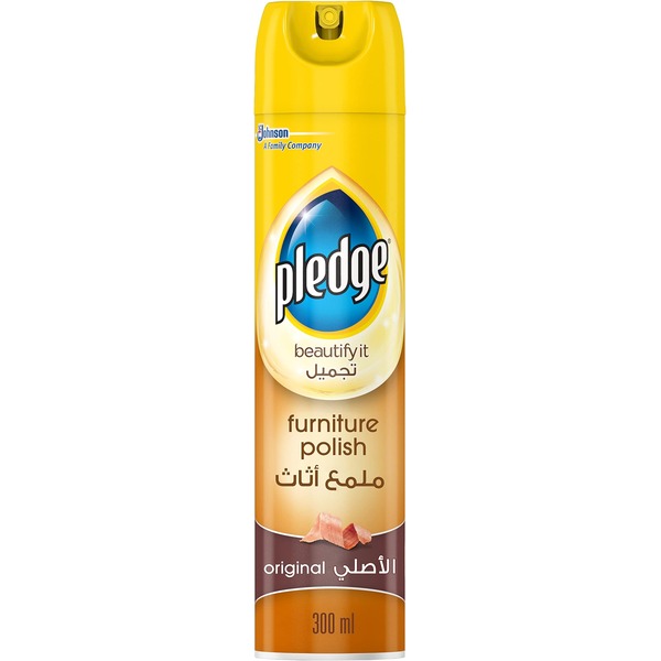 SC Johnson | Pledge | beautify it | Original furniture polish | 300 ml