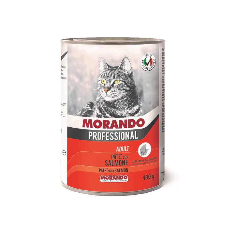 MORANDO | Feline PROFESSIONAL (Pate) - Salmon | 400 gm