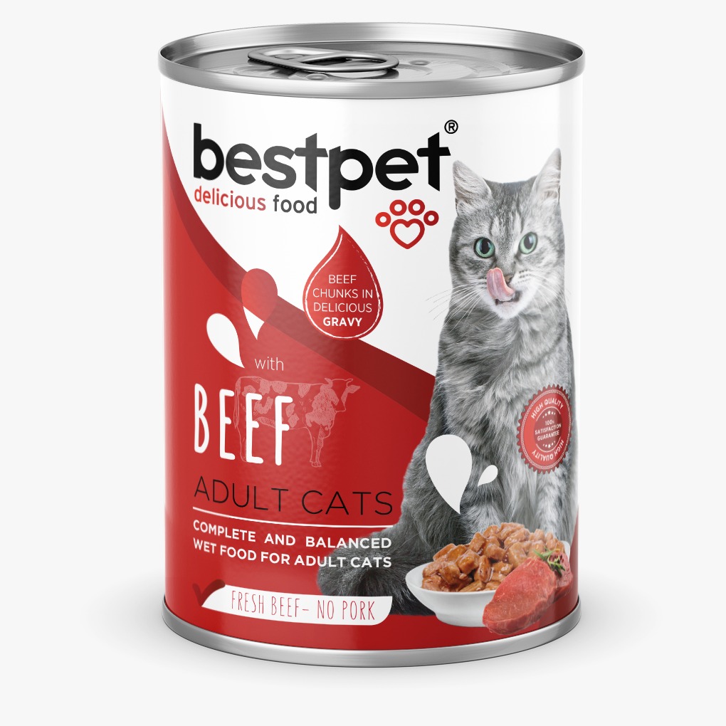 BESTPET Adult Cat Beef 400 gm