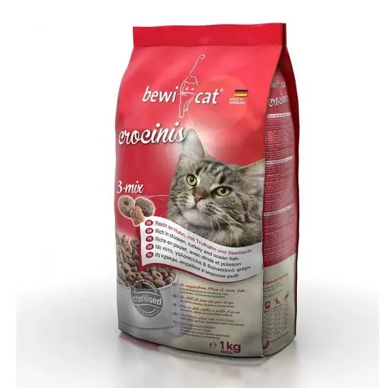BEWI Cat Crocinis 3-Mix 1 kg