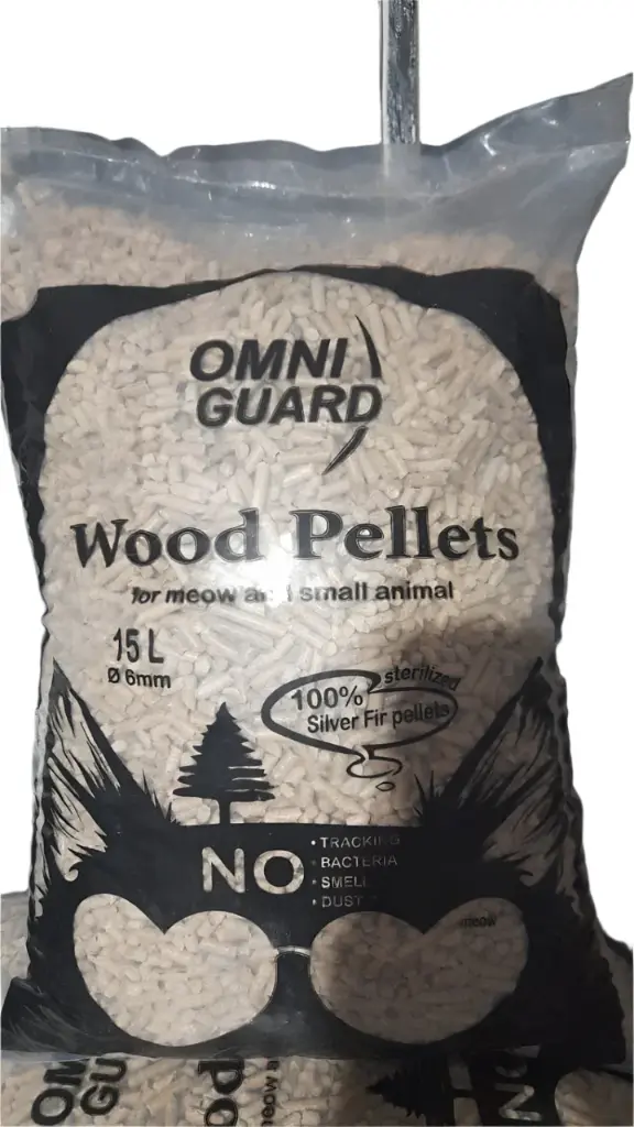 Omnimax Omni Guard Wood Pellets Cat Litter 15 kg